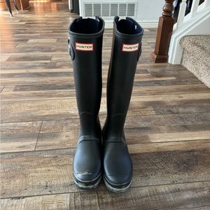 Tall Hunter rain boots